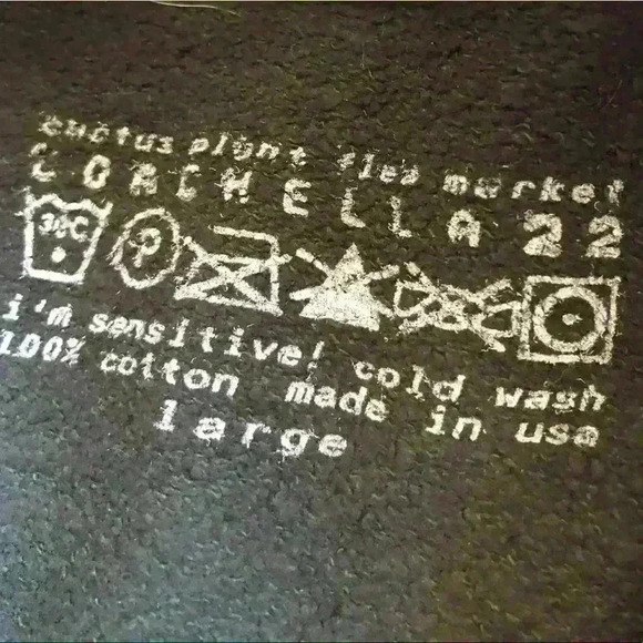 Coachella 2022 Cactus Plant Flea Market Weekend 2 Olive Green Hoodie Swe… - Picture 16 of 16